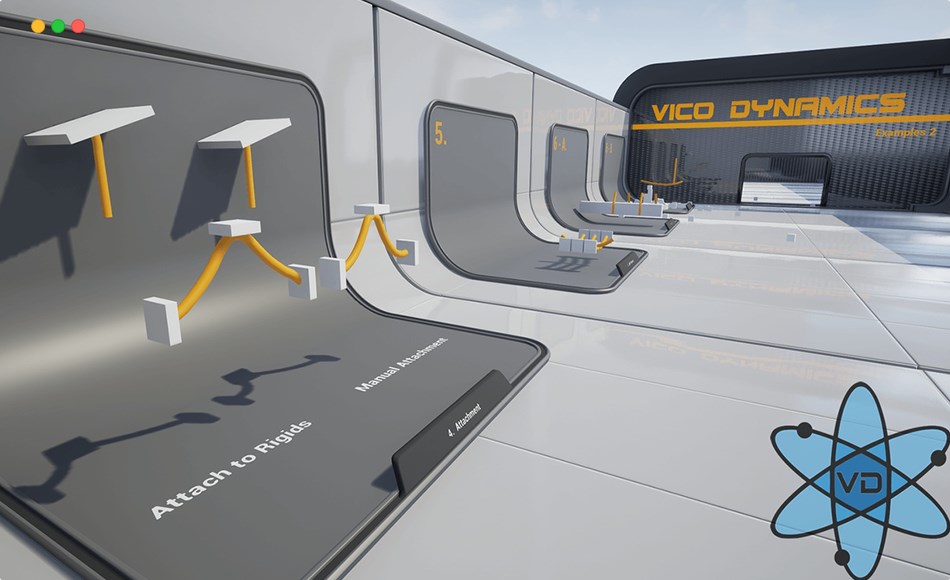 UE5插件 – 绳索布料模拟插件 VICODynamics: Rope/Cloth/Soft-Body Simulation Plugin