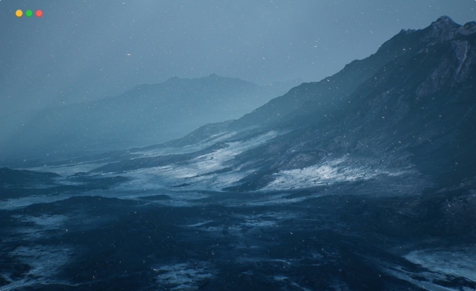 【UE5】冷热景观 Cold Heat Landscape