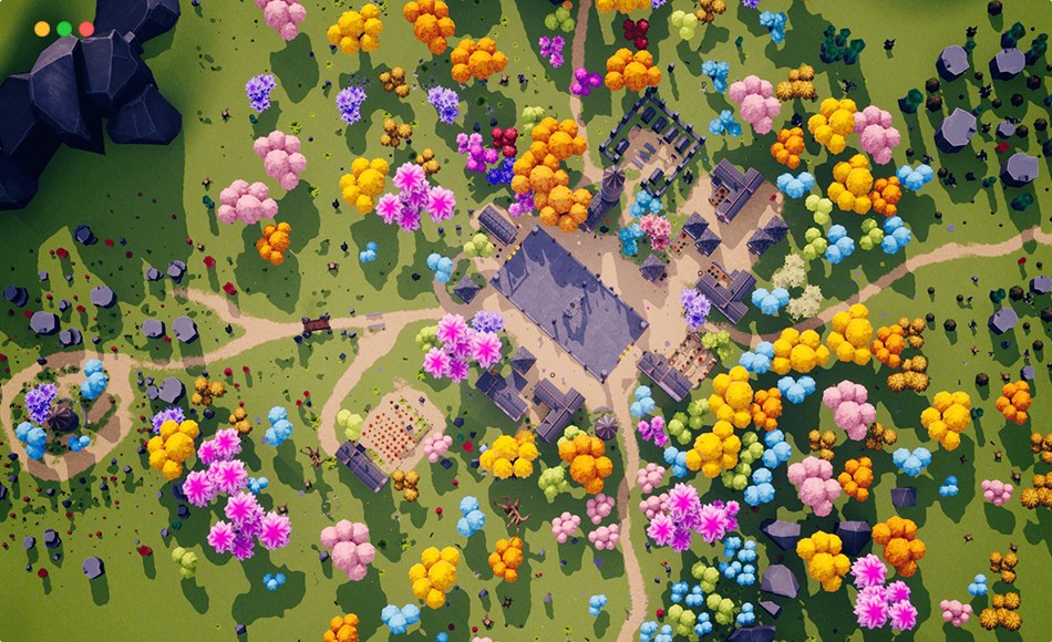 【UE5】风格化梦幻村庄 Stylized Fantasy Village