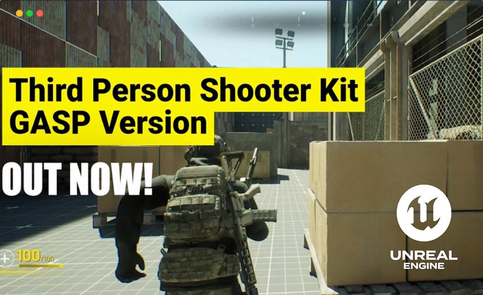 【UE5】GASP TPS 和僵尸系统模块 GASP TPS Kit 1.5  Zombie System Module