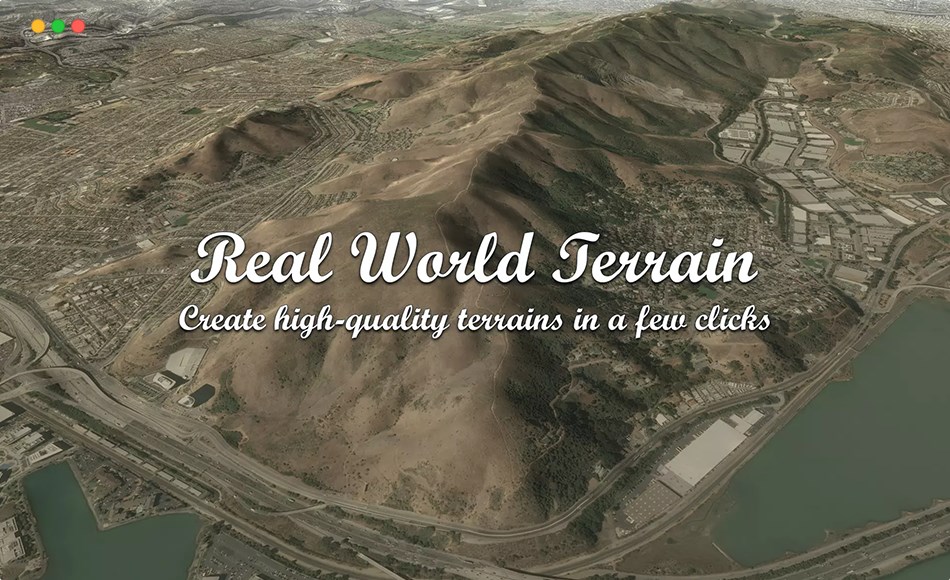 Unity资产 – 真实世界地形 Real World Terrain