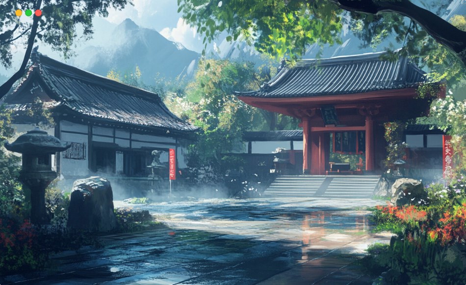 300 张武侠动漫环境参考照片 300 Samurai Anime Environment Reference (4k)
