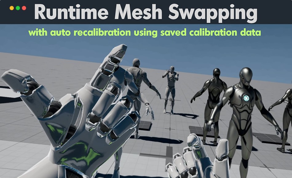 【UE5】Mimic Pro – VR IK Body System