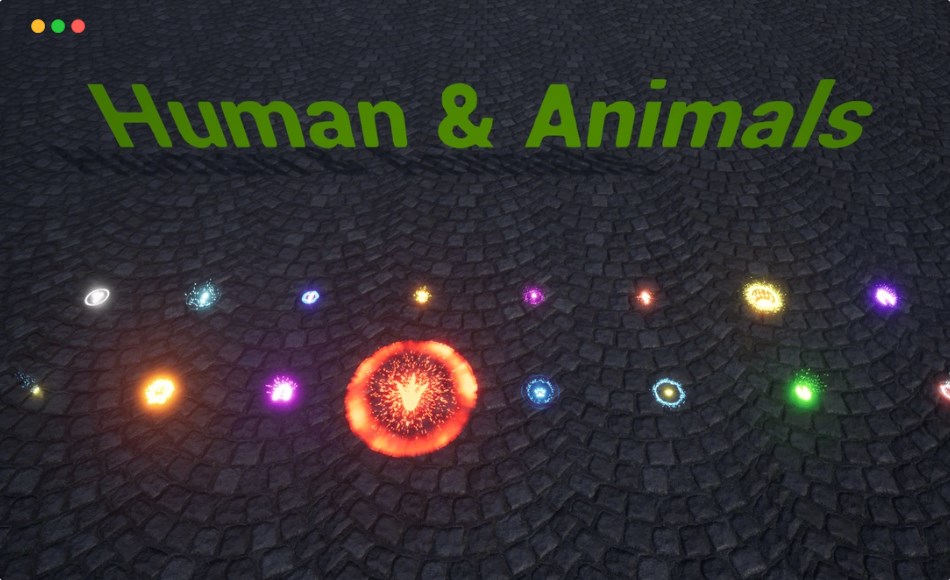 【UE5】魔法足迹特效 Magical Footstep FX