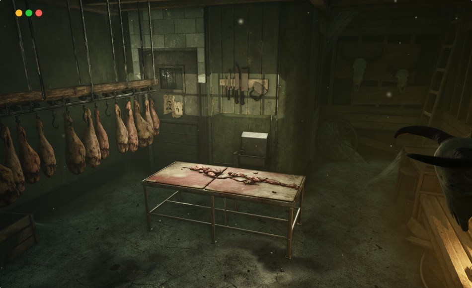 【UE4/5】西部恐怖地下室 Western Horror Basement