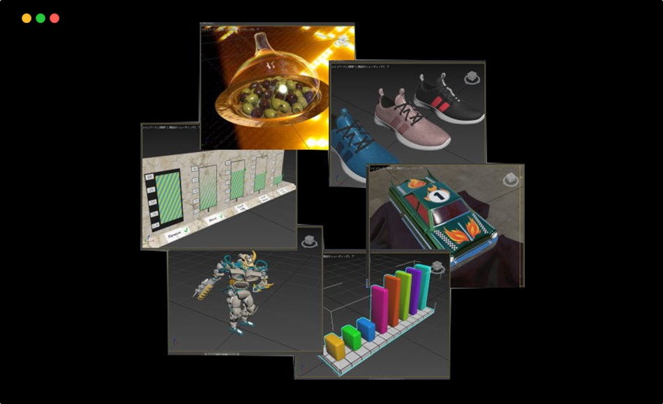 3Dmax插件 – glTF 格式导入导出插件 glTF(2.0) Importer / Exporter for 3ds Max