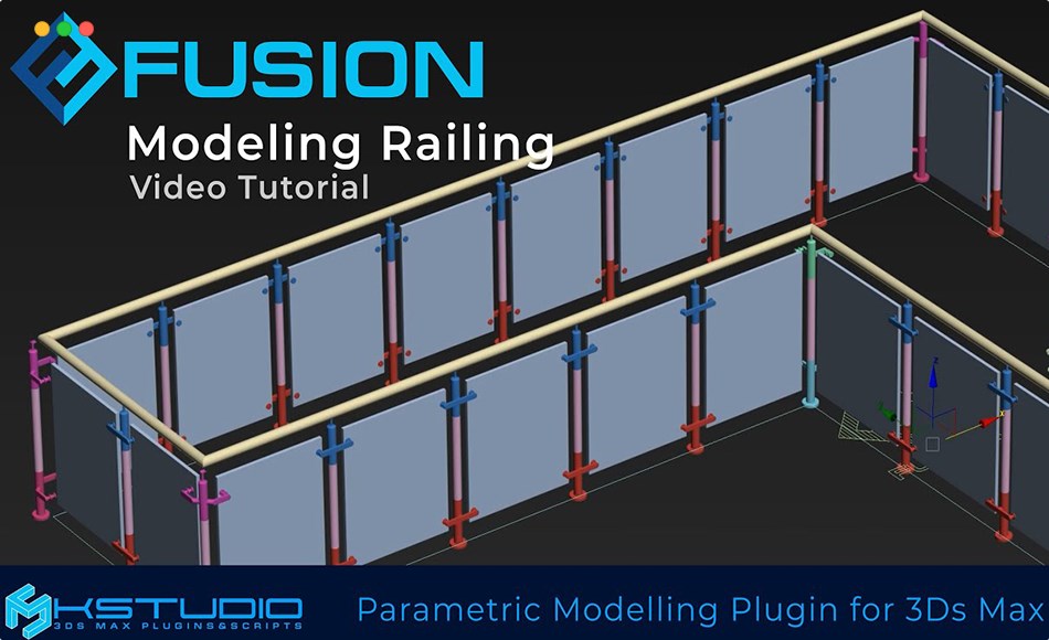 3Dmax插件 – 几何体参数化建摸 Fusion
