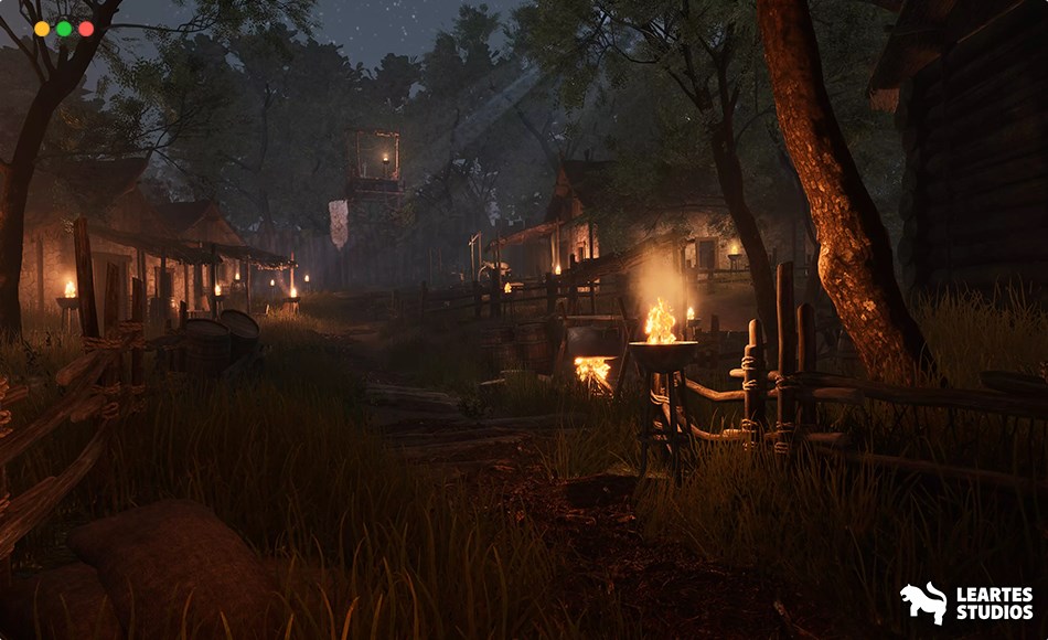 Unity场景 – 中世纪匪徒村庄 Bandit Valley Village