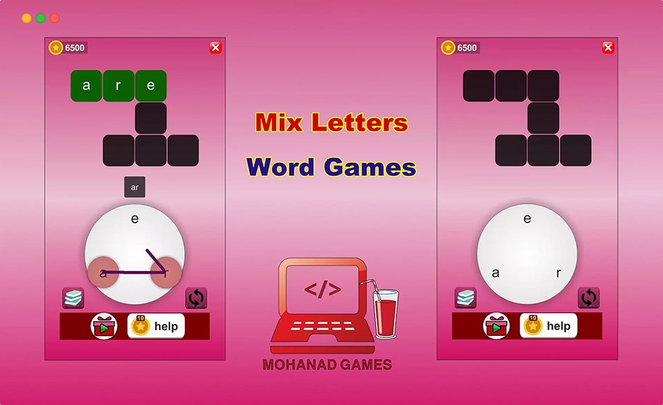 Unity开发 – 字母混合游戏开发模板 Mix Letters (Word Games)