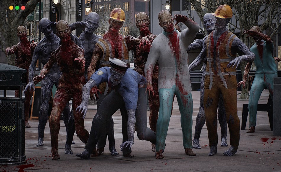 【UE4/5】游戏丧尸角色 Zombies