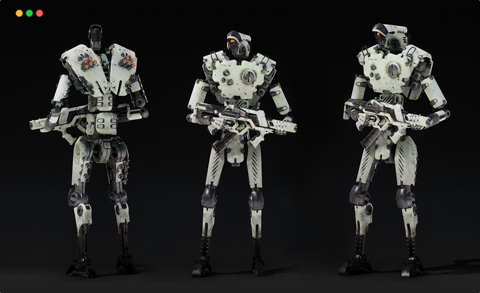 【UE5】机器人角色 Etasphera46