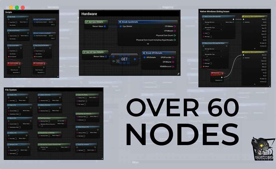 UE5插件 – 桌面功能插件 Desktop Functions Plugin