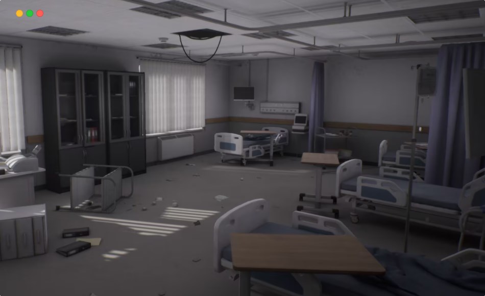 【UE5】废弃恐怖医院 Abandoned Horror Hospital