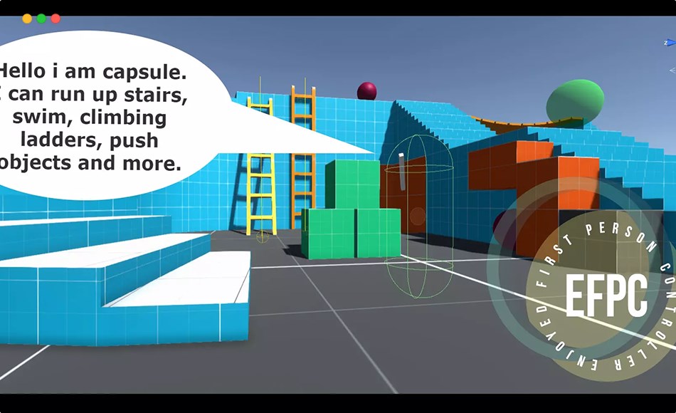 Unity插件 – 第一人称控制器 Enjoyable First Person Controller