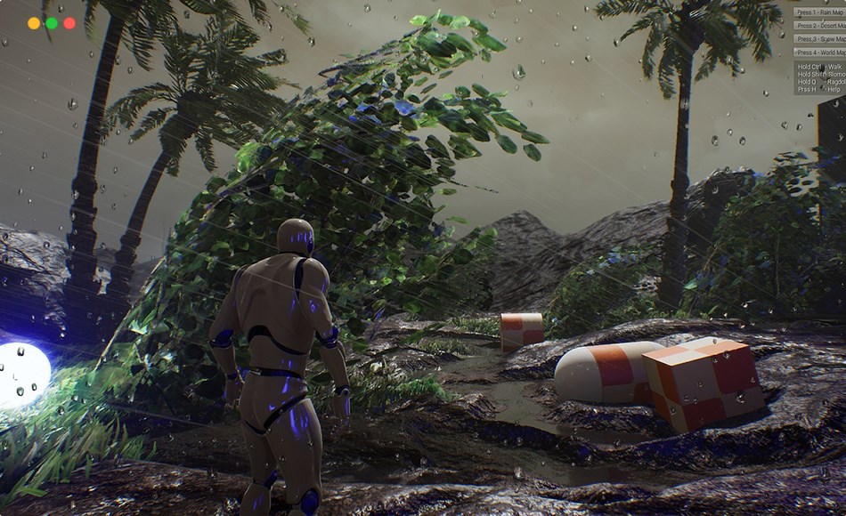 【UE4】天气系统 Infinity Weather