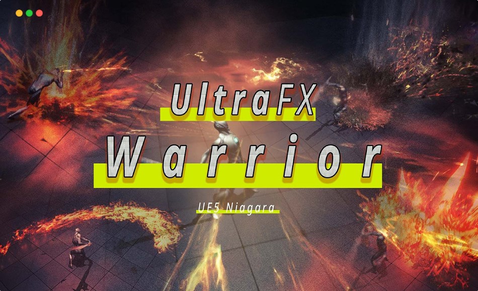 【UE5】战士技能特效 Ultra FX : Warrior