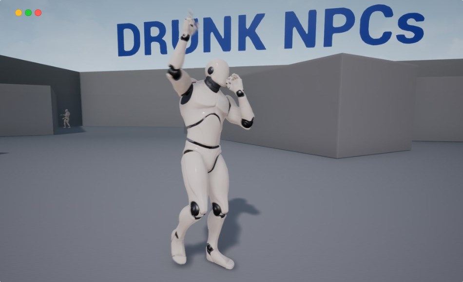 【UE4/5】醉酒动画 Drunk NPC’s