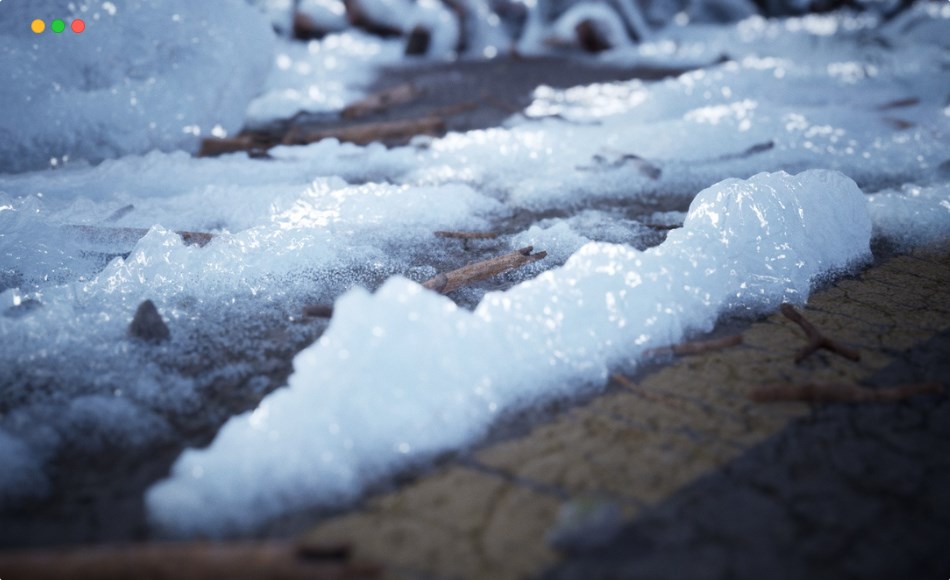 【UE4/5】雪材质 Snow Material & Props / 80+ Assets