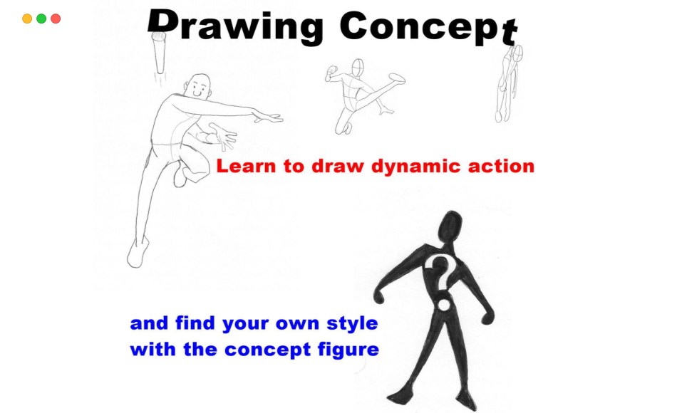 风格化概念绘画 Drawing Concept Learn to draw dynamic action and find your own style with the concept figure (EPUB)