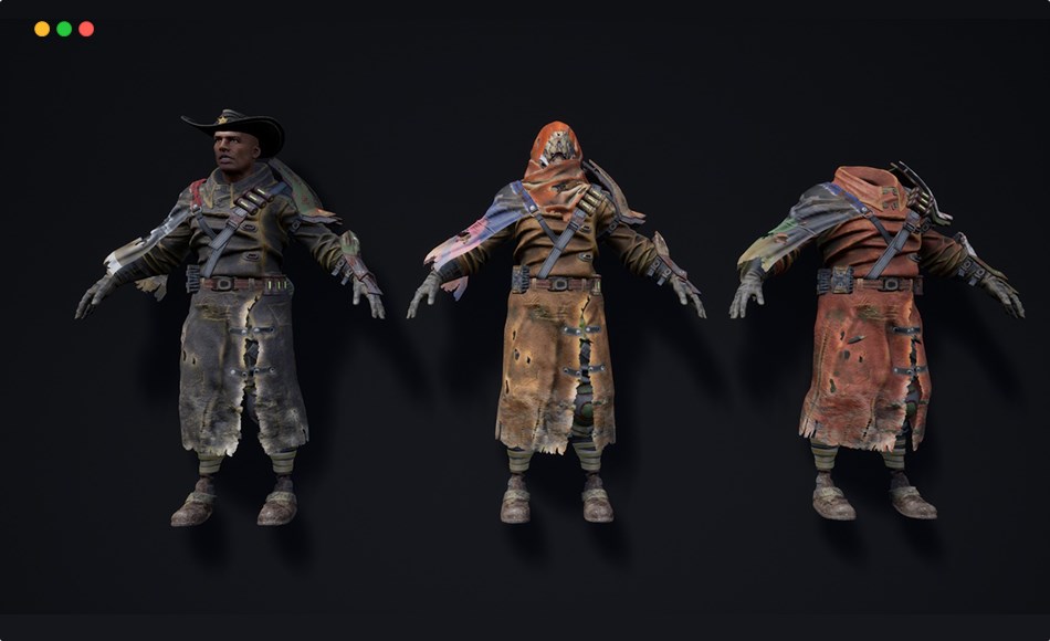 【UE5】科幻雇佣兵 SCI-FI MERCENARY 03 (HEAD-HUNTER)