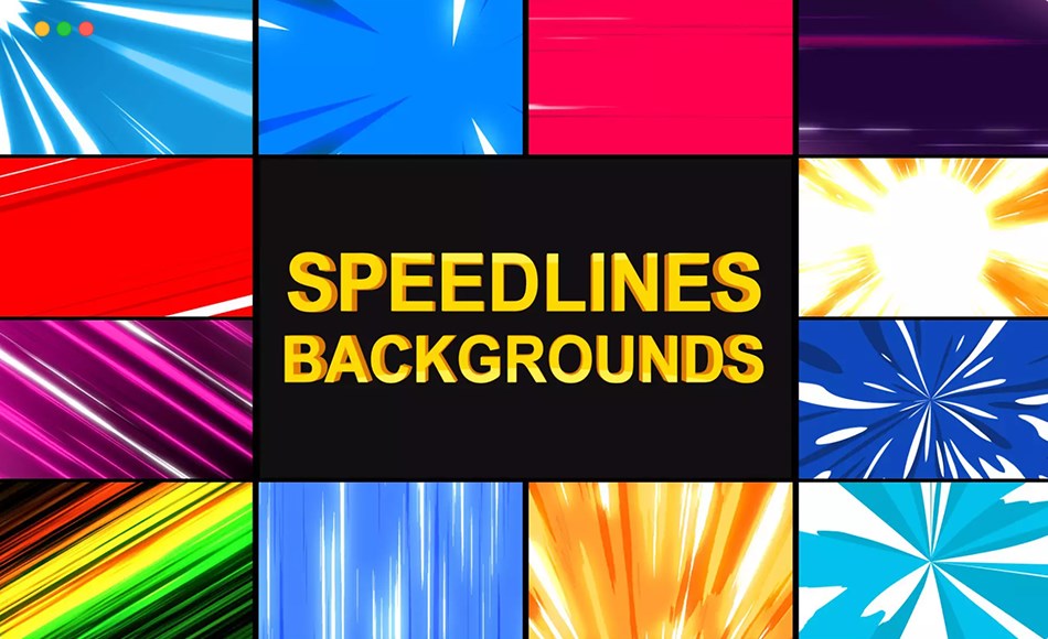 Unity资产 – 卡通线条特效 Speedlines