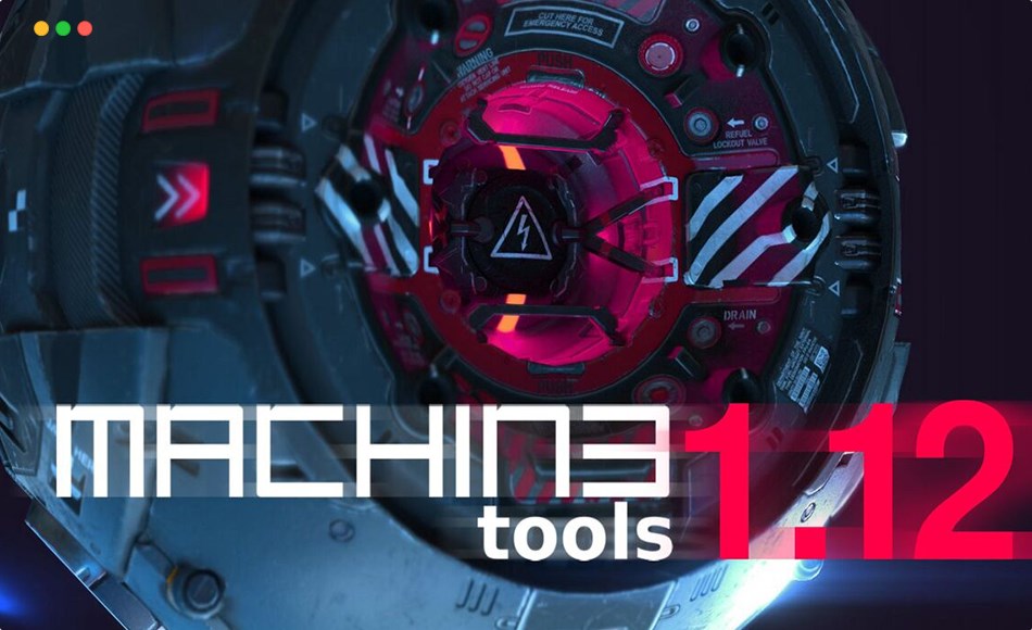 Blender插件 – 菜单和建模工具扩展 Machin3tools DeusEx
