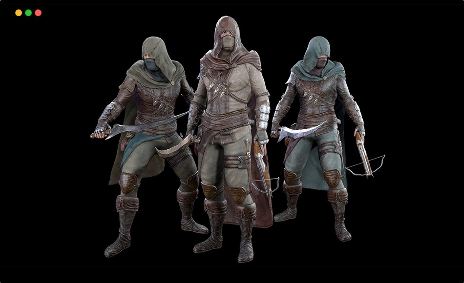 【UE5】中世纪角色 Medieval Pack