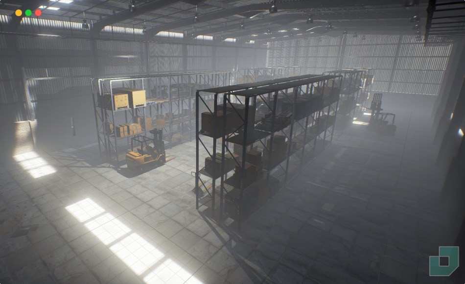 【UE4/5】模块化仓库设备 Warehouse Equipment