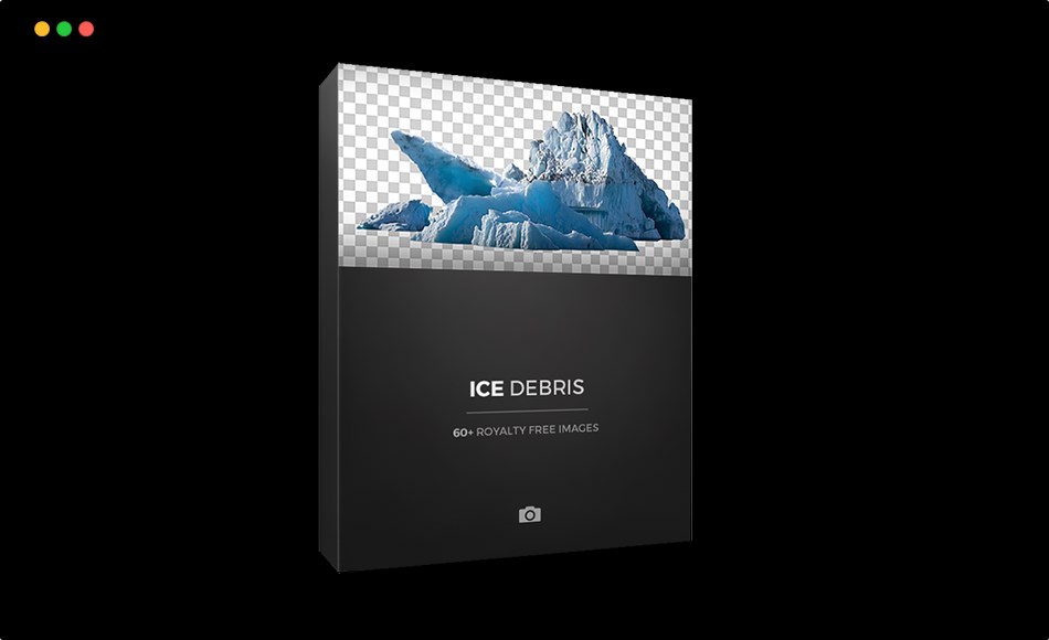 冰雕冰川碎片 ICE DEBRIS