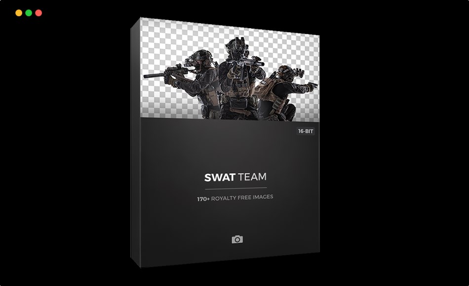 武装特警剪影素材 SWAT Team