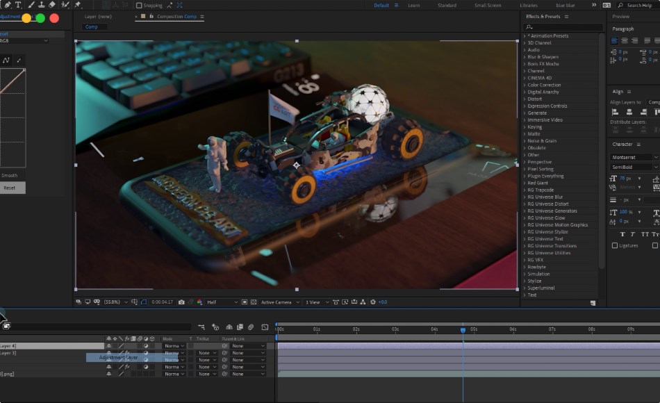 【中文字幕】三维实拍场景合成教程 NPS3D – Modern CG Art
