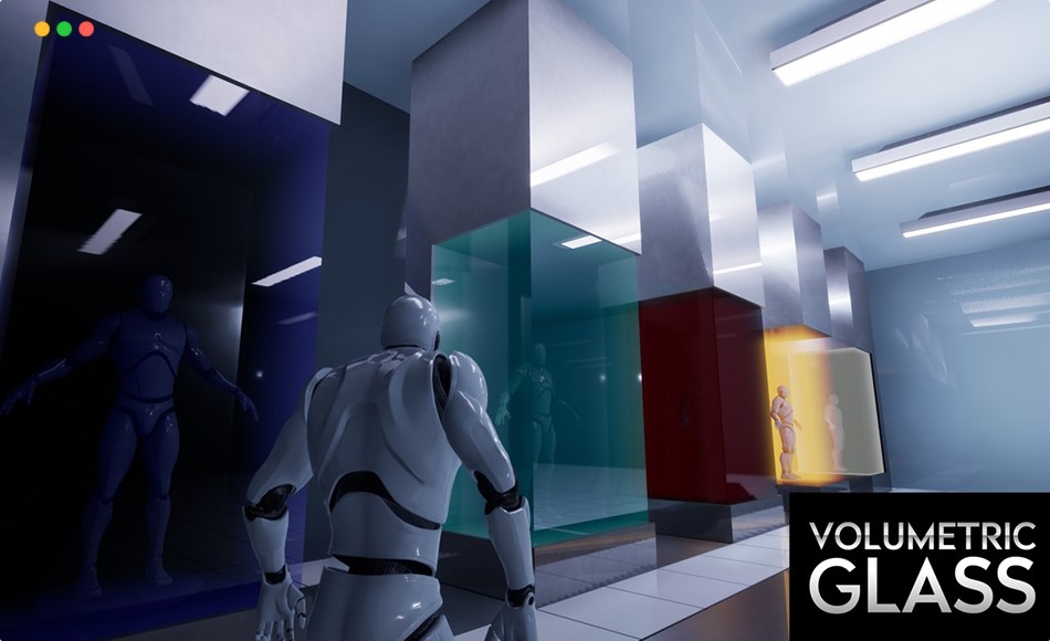 【UE4/5】玻璃材质 Volumetric Glass