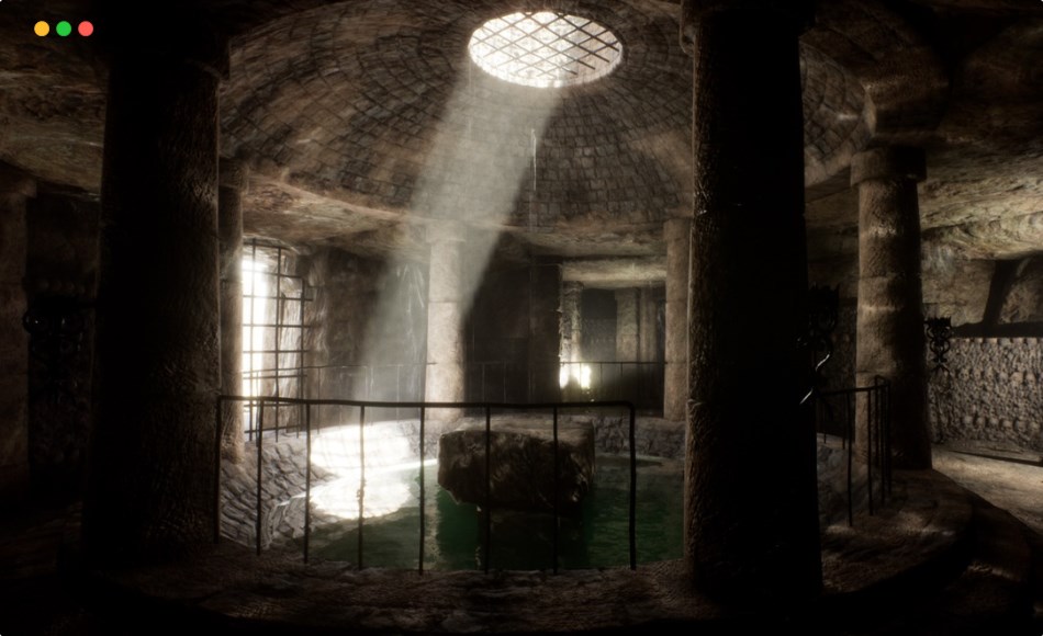 【UE4/5】地下墓穴 Underground Ossuary