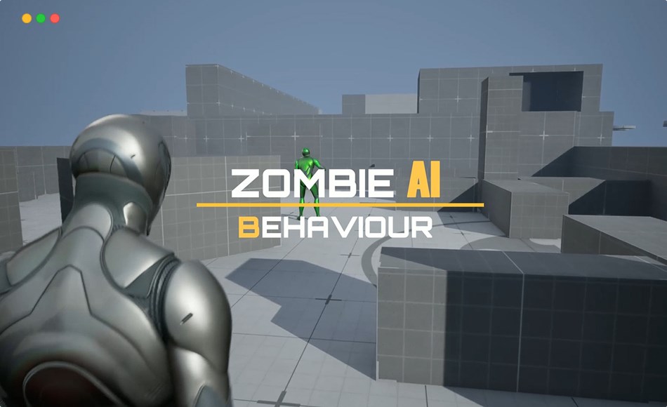 【UE5】僵尸行为动画 Zombie AI Behaviour (Support Multiplayer)