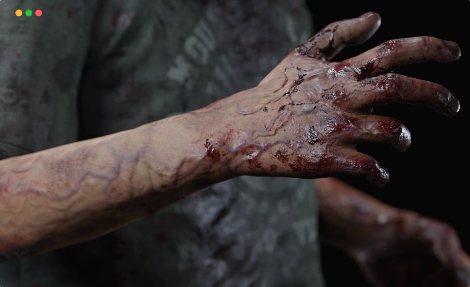 模型资产 – 模块化受感染人类僵尸角色 BigMediumSmall – Infected Collection