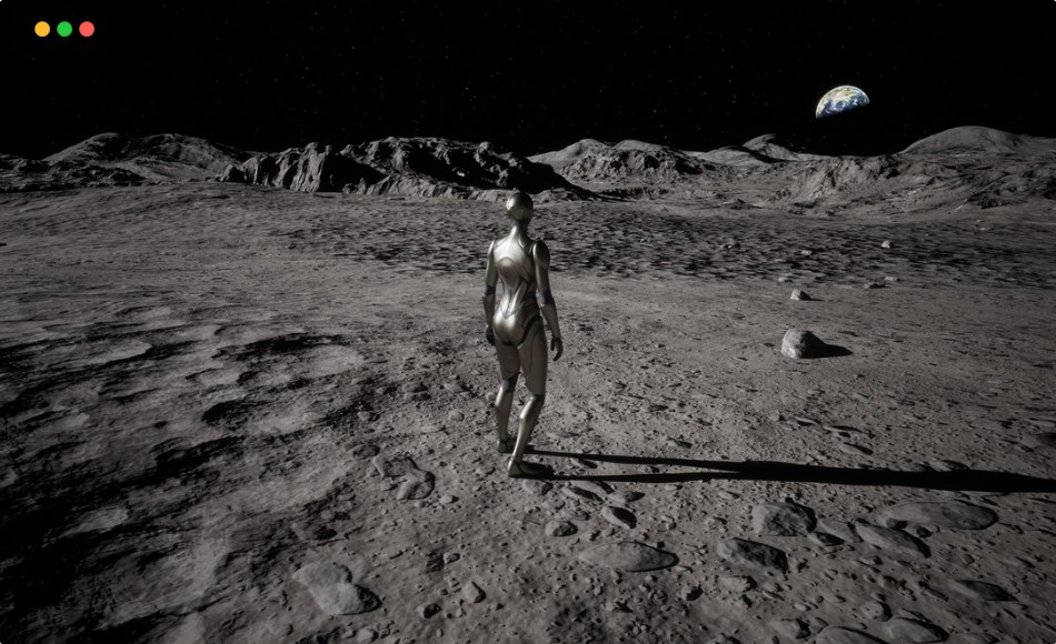 【UE5】月球景观 Moon Landscape