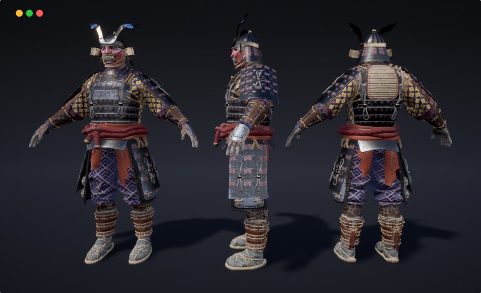 【UE5】武士角色 SAMURAI