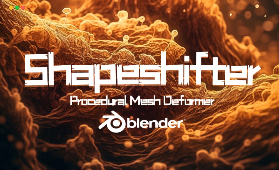 Blender插件 – 程序化纹理插件 Shapeshifter: Addon For Blender