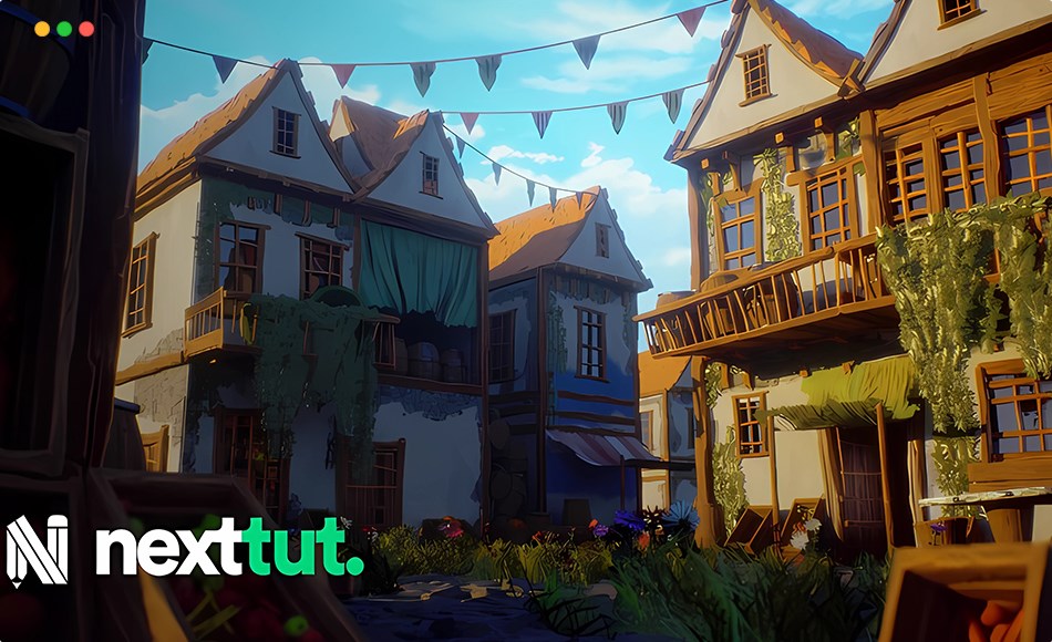 【中文字幕】风格化环境制作 Learn to Make Stylised Environments in Blender & UE5