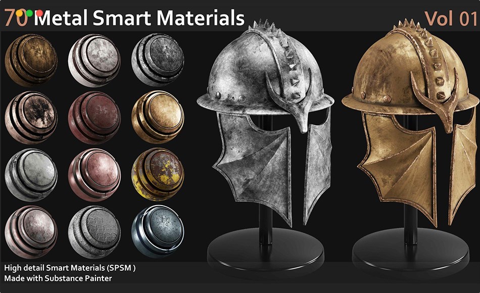 70 种金属智能材质 70 Metal Smart Materials_Vol1