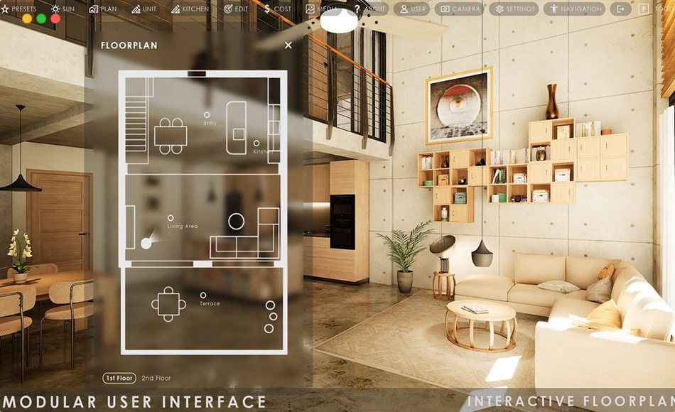 【UE5】用户界面 ArchViz User Interface 3