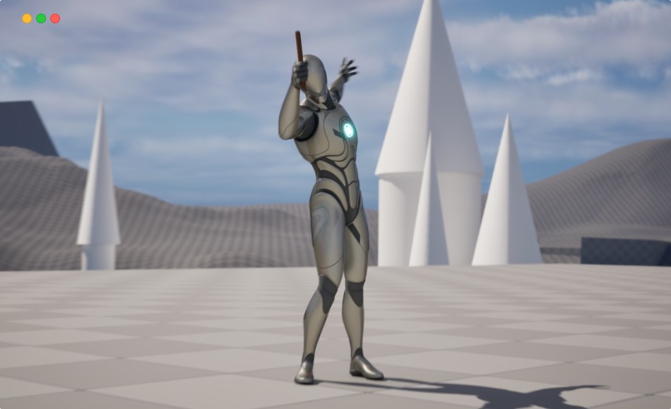 【UE5】巫师动作捕捉动画 94 Wizard Mocap Animations