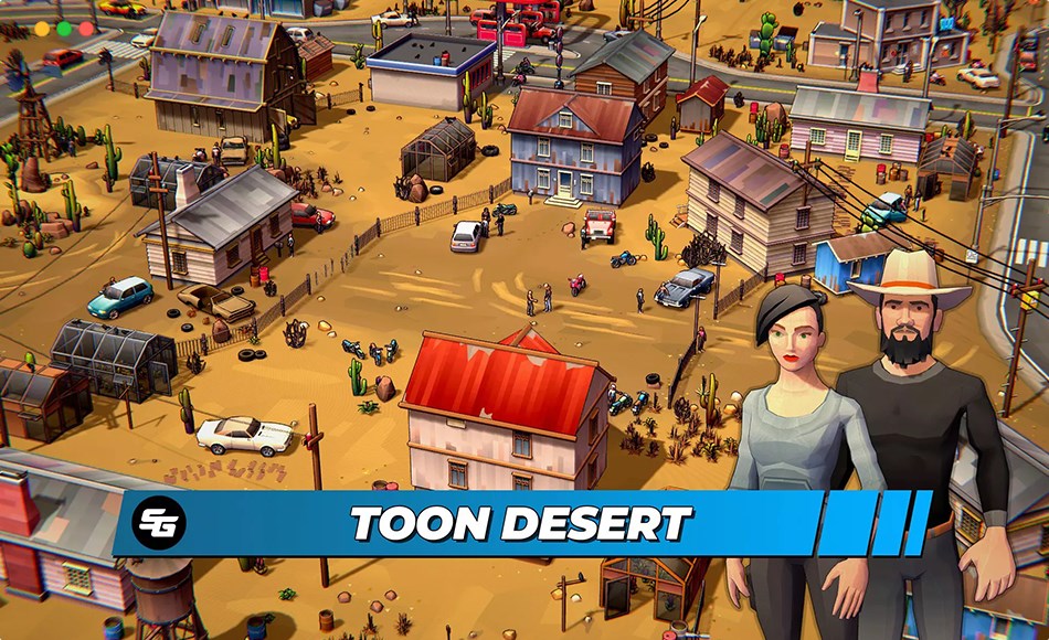 Unity场景 – 卡通沙漠场景 Toon Desert