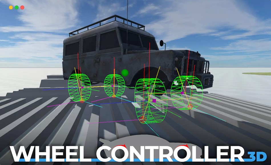 Unity插件 – 车辆控制器插件 Wheel Controller 3D