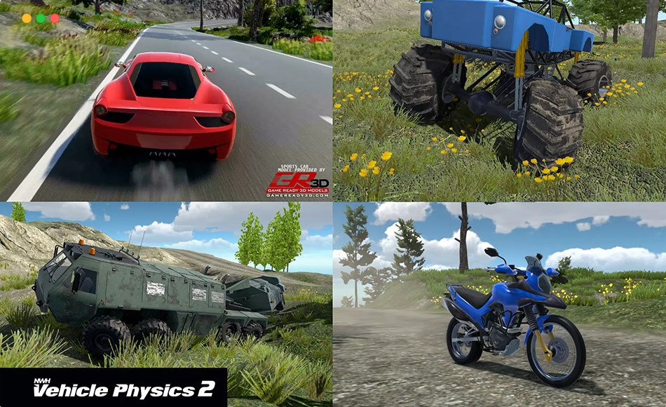 Unity插件 – 车辆模拟物理系统 NWH Vehicle Physics 2