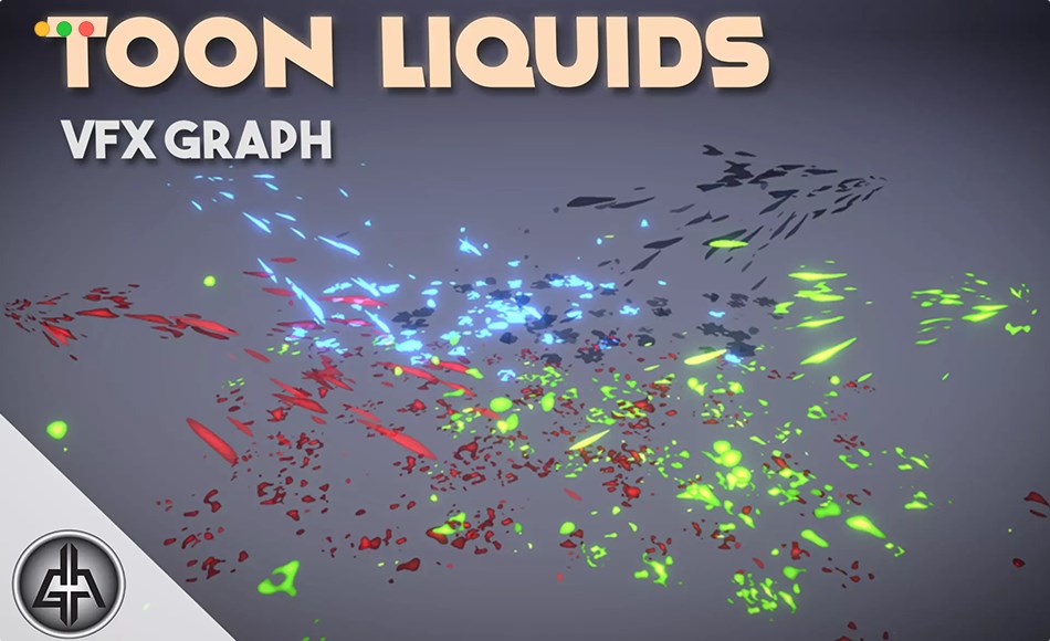 Unity特效 – 卡通液体特效 VFX Graph – Toon Liquids – Vol. 1