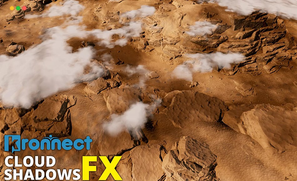 Unity资产 – 云阴影效果 Cloud Shadows FX