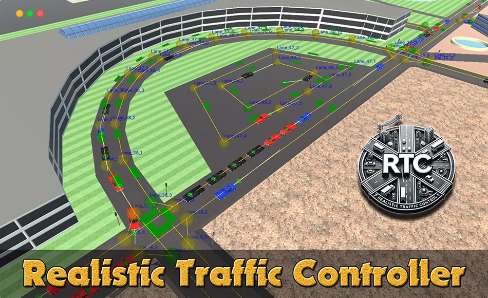 Unity插件 – 写实交通管理系统 Realistic Traffic Controller