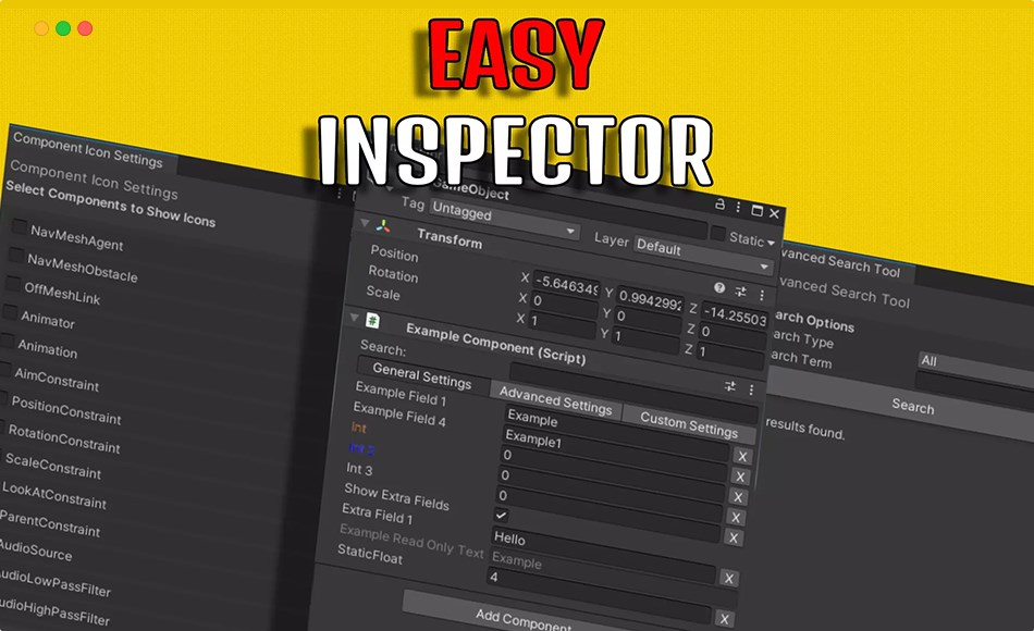 Unity插件 – 编辑器扩展包插件 EASY INSPECTOR