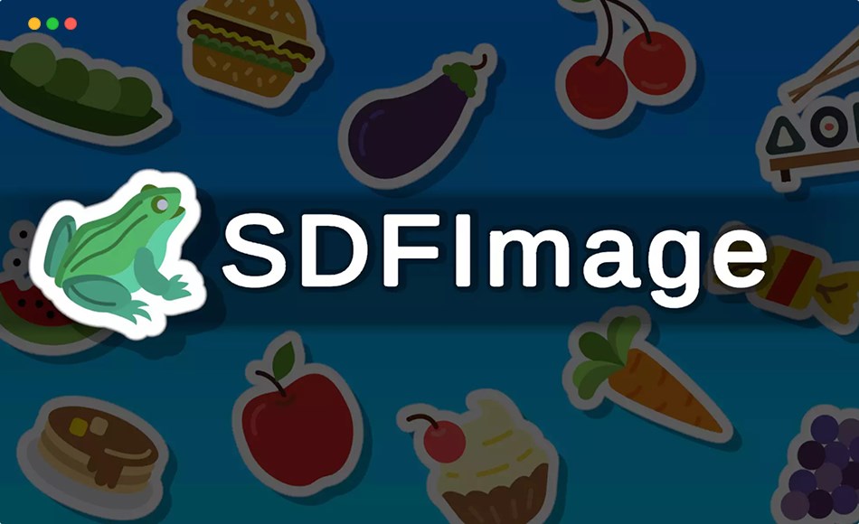 Unity插件 – 图标轮廓渲染插件 SDF Image – Quality UI Outlines and Shadow